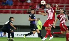 توقف خانگی المپیاکوس برابر لگانس اسپانیا