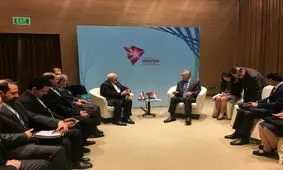 رایزنی وزیر امور خارجه ایران و نخست وزیر سنگاپور