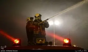 آتش‌سوزی انبار شرکت شیر پگاه خوزستان در شوش مهار شد