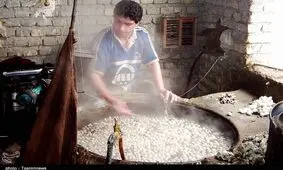 "بسک" روستای ملی صنایع دستی در حوزه ابریشم‌کشی شد