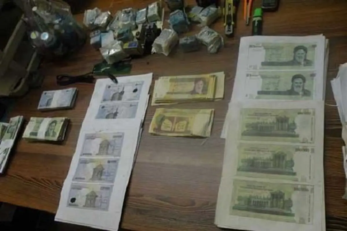 کشف بیش از ۲۸۰ میلیون ریال اسکناس تقلبی در کرمانشاه