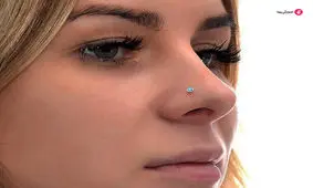 نگین‌های زیبای چسبی برای بینی
