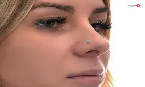 نگین‌های زیبای چسبی برای بینی