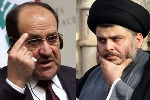 صدر و المالکی دو قطب تعیین کننده ائتلاف بزرگ پارلمان عراق