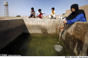 بحران آب این‌بار در رودخانه زهره هندیجان