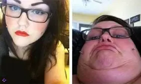 تصاویر خنده دار شکلک درآوردن دختران خوشگل