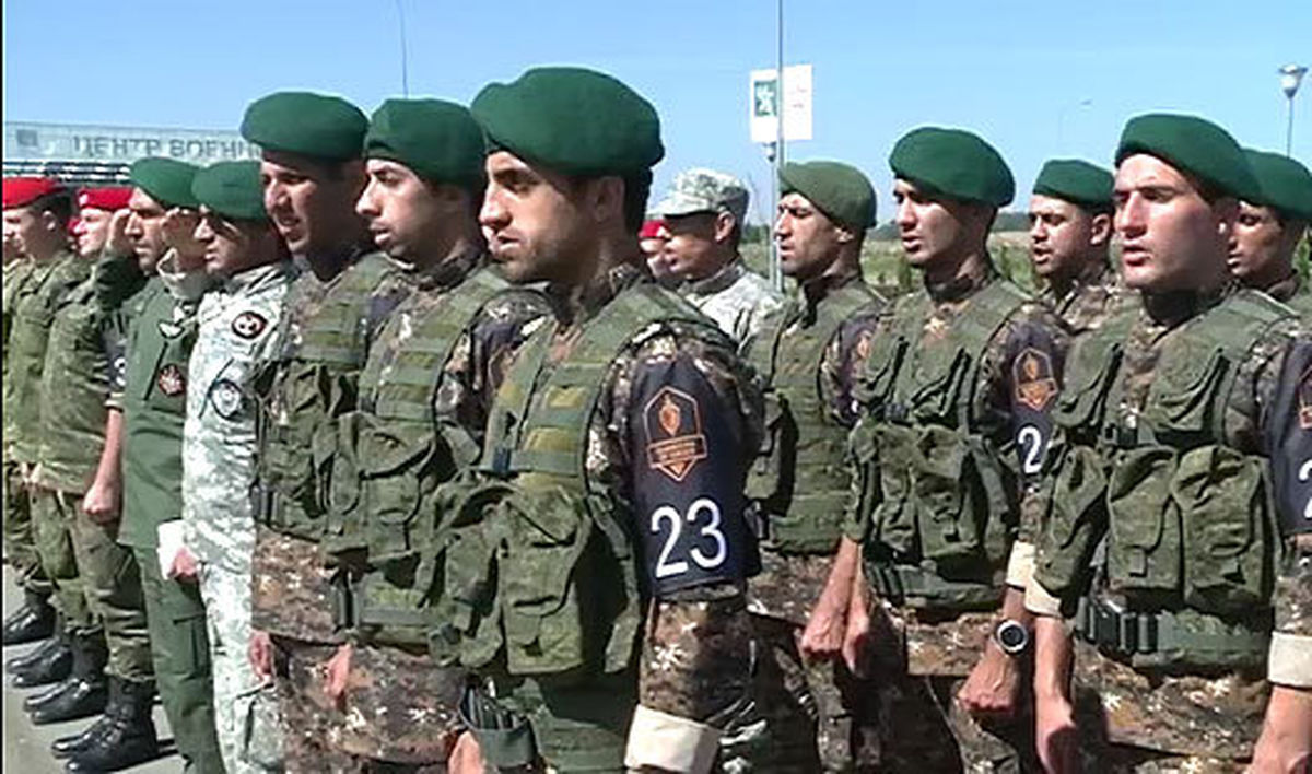 درخشش نظامیان ایران در مسابقات بین المللی روسیه