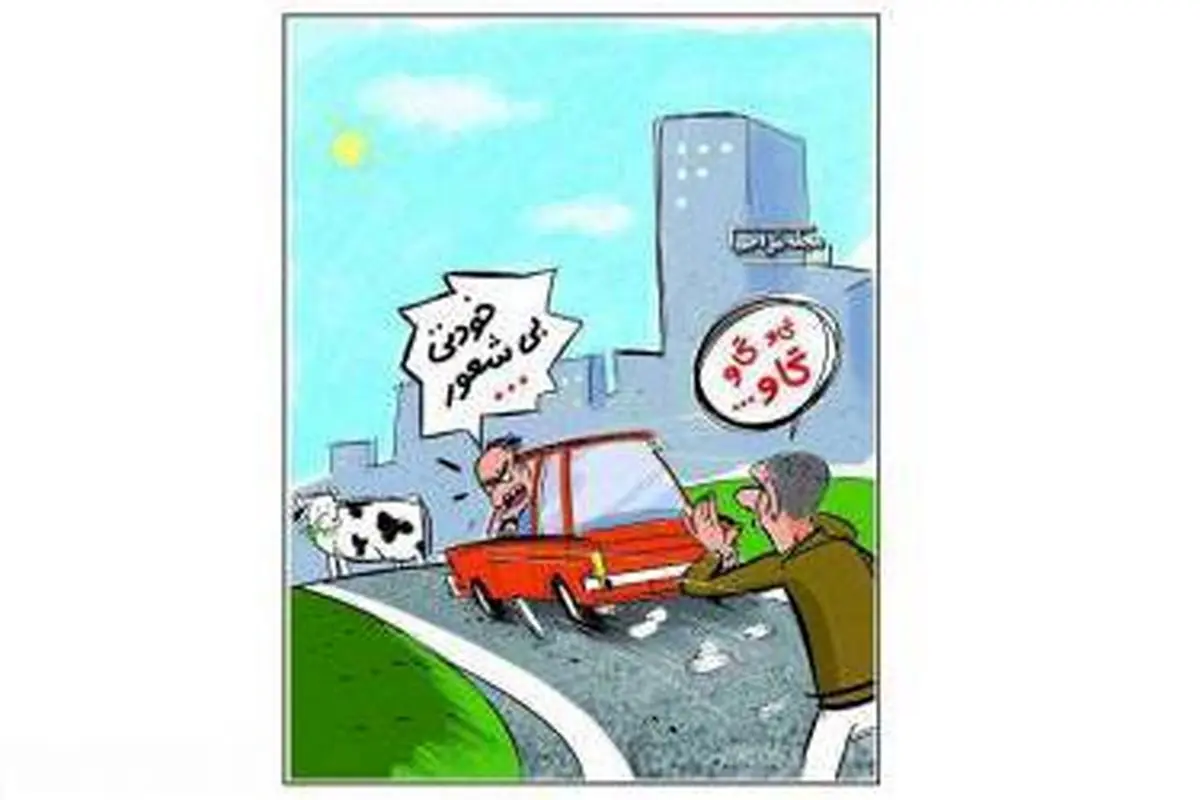 داستان کوتاه طنز فحش دادن به راننده