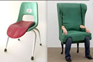 صندلی‌هایی با دیزاین عجیب و غریب