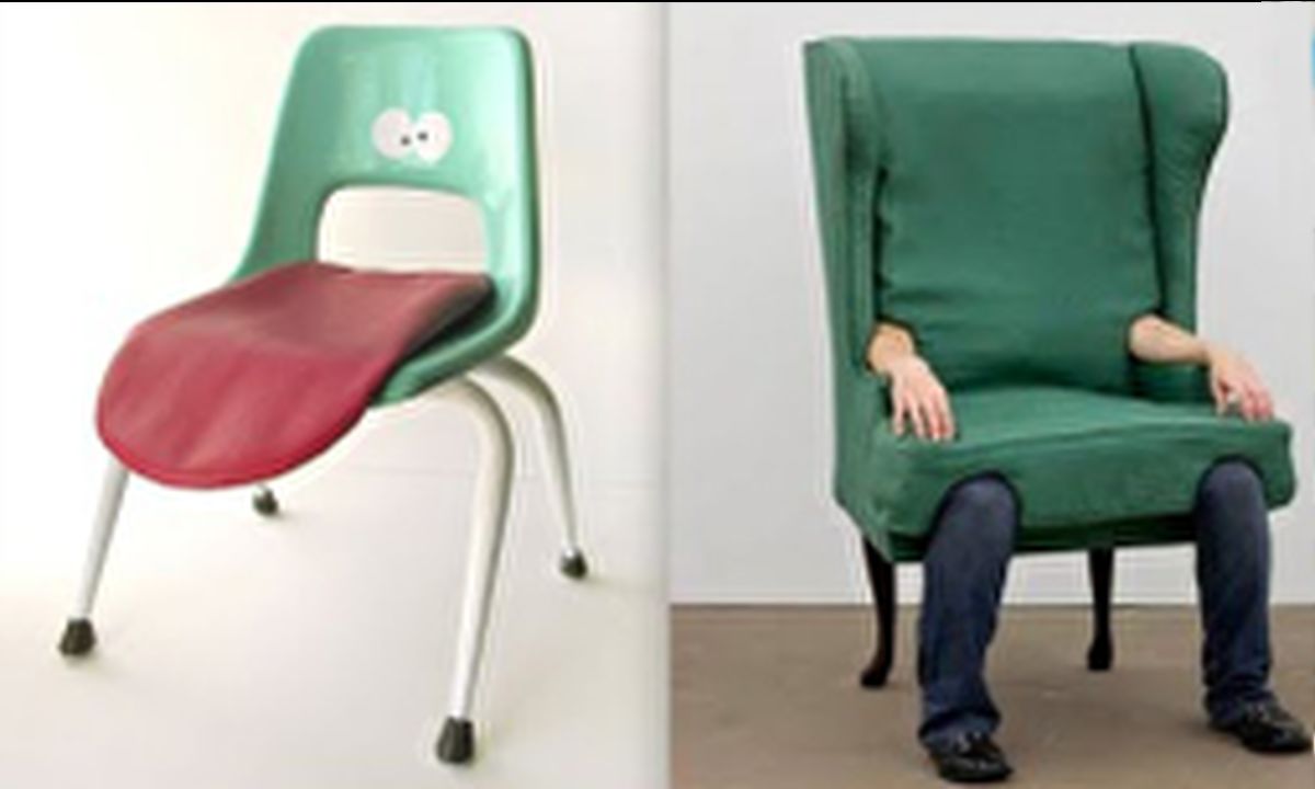 صندلی‌هایی با دیزاین عجیب و غریب