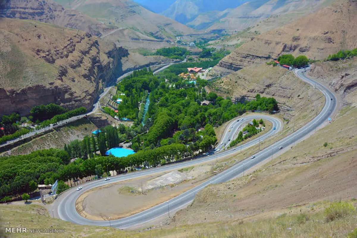 لغزندگی خودروها در جاده چالوس ربطی به جنس آسفالت ندارد