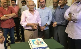 جشن تولد ۷۲سالگی مترجم دوبلاژ برگزار شد/ فردی که سال‌ها گمنام بود