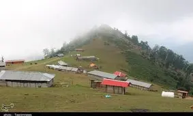 "اولسبلنگاه" روستایی ییلاقی بر فراز شهر ماسال به روایت تصویر