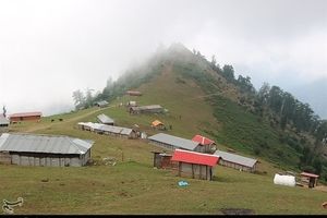 "اولسبلنگاه" روستایی ییلاقی بر فراز شهر ماسال به روایت تصویر
