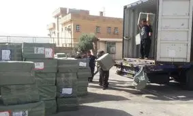 کامیون‌های حامل قاچاق در دیلم توقیف شدند