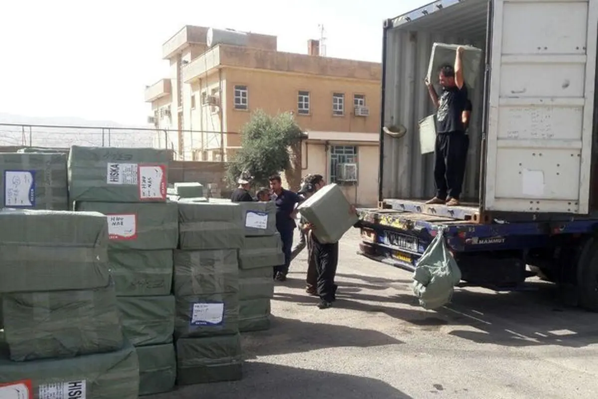 کامیون‌های حامل قاچاق در دیلم توقیف شدند