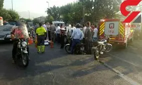 برخورد مرگبار سمند با اتوبوس در خیابان شهید رجایی+ عکس