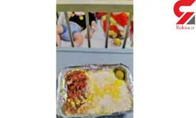 سوسک در غذای بیمار در بیمارستانی در تهران