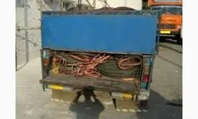 4 تن کابل برق سرقتی کشف شد