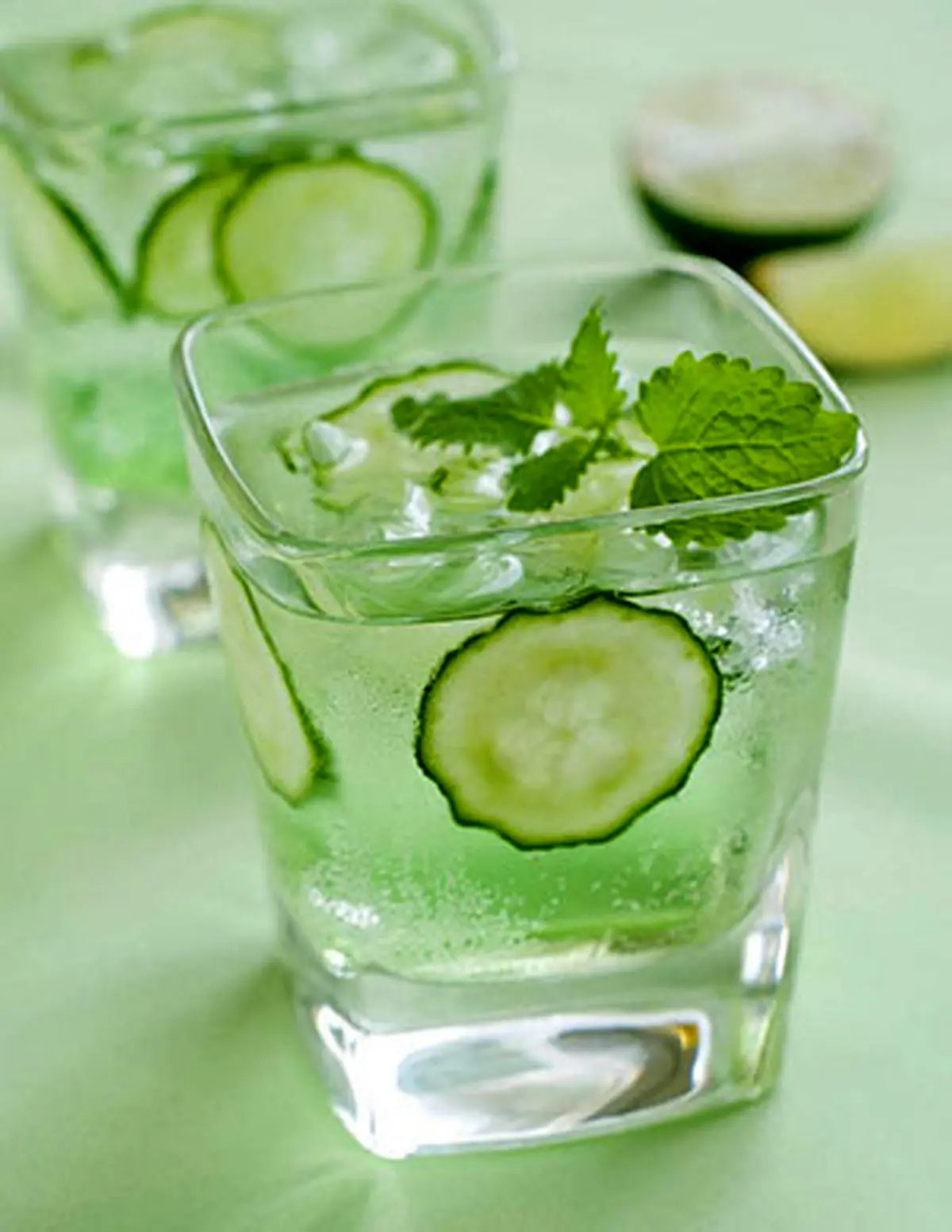 شربت خیار و نعنا