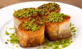 طرز تهیه باقلوا کادایف ترکیه‌ای