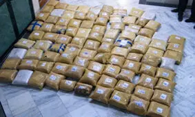 توقیف محموله 100 کیلویی تریاک در اصفهان