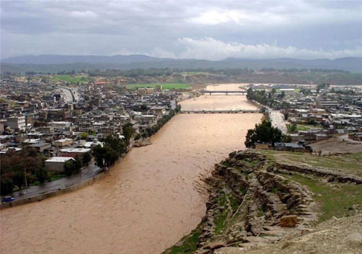 خارج شدن رودخانه کشکان از وضعیت قرمز