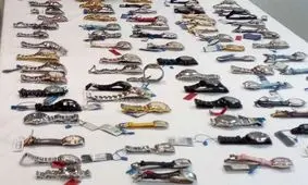 کشف محموله 35 میلیاردی ساعت قاچاق توسط پلیس مهرآباد + جزئیات