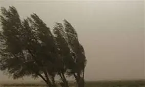 وزش باد در خراسان جنوبی شدت می گیرد