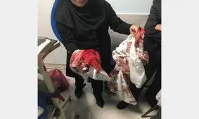 حمله خونین یک مهاجم به پزشک تهرانی در کلینیک / دستگیری ضارب چاقو بدست