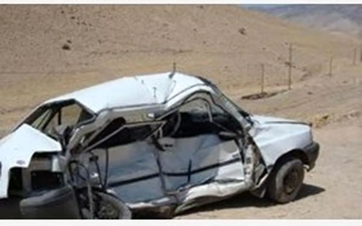 واژگونی مرگبارخودرو در اقلید