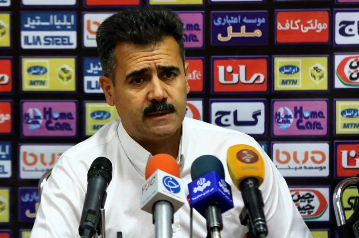 سرمربی فولاد: نتیجه بازی عادلانه بود