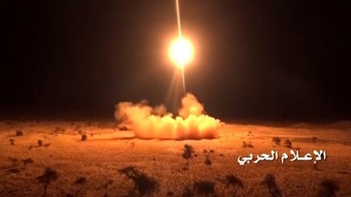 حمله موشکی انصار الله یمن به عربستان
