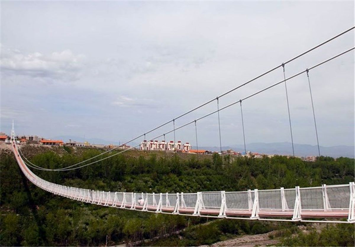راه اندازی طولانی ترین پل کابلی شمالغرب کشور در سرعین