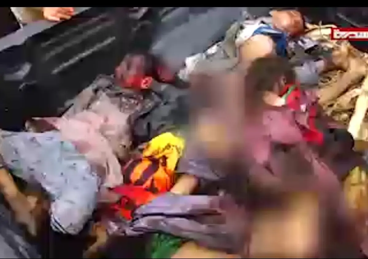 تصاویر دلخراش | اتوبوسی پر از بچه‌ مدرسه‌ای؛ هدف جدید جنگنده‌های سعودی