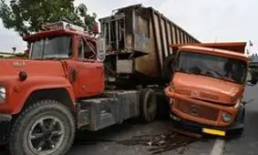 مرگ دلخراش راننده کامیون حامل سوخت درقزوین
