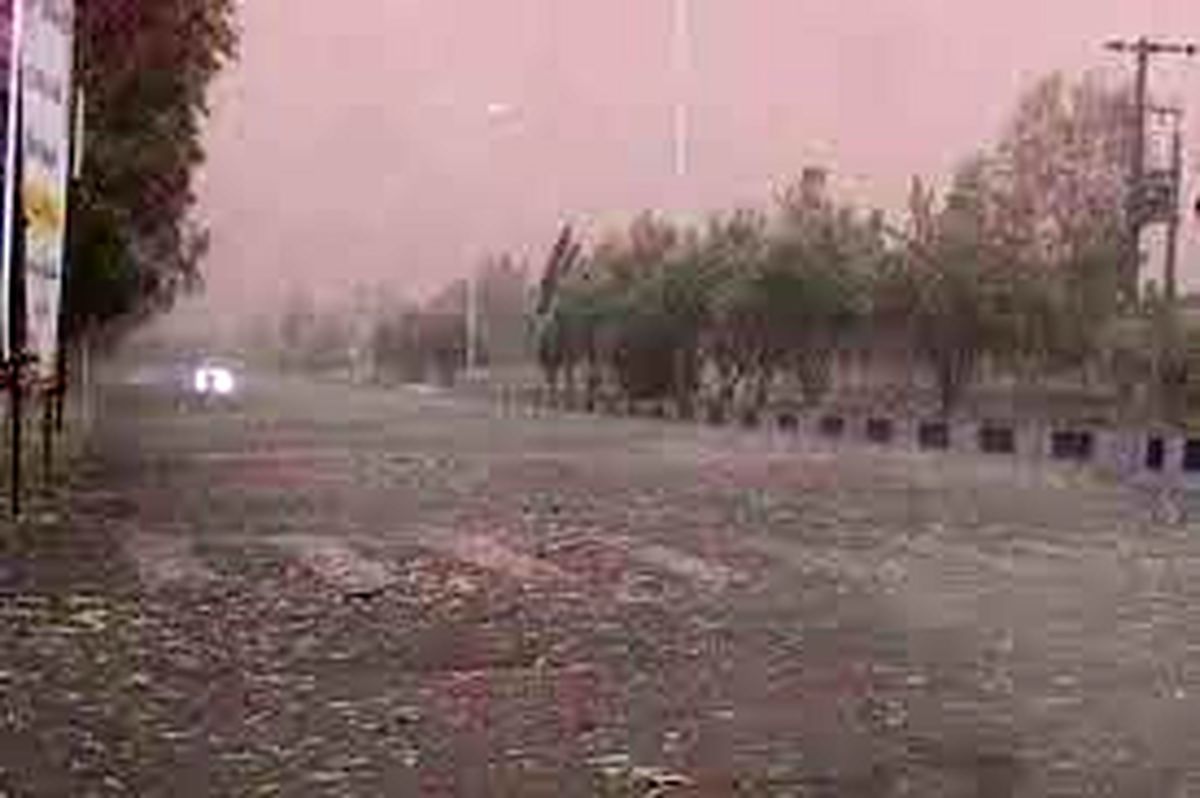 بارش باران در هفت استان/خیزش گرد و خاک در شرق کشور