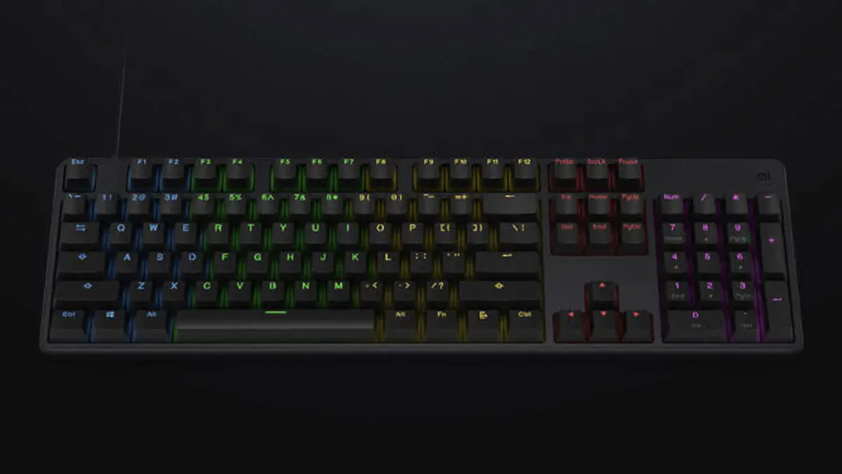 شیائومی اولین کیبورد مکانیکی مخصوص گیمینگ خود را با نورپردازی RGB معرفی کرد