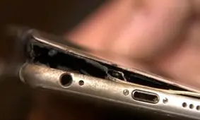 منفجر شدن یک آیفون 6!