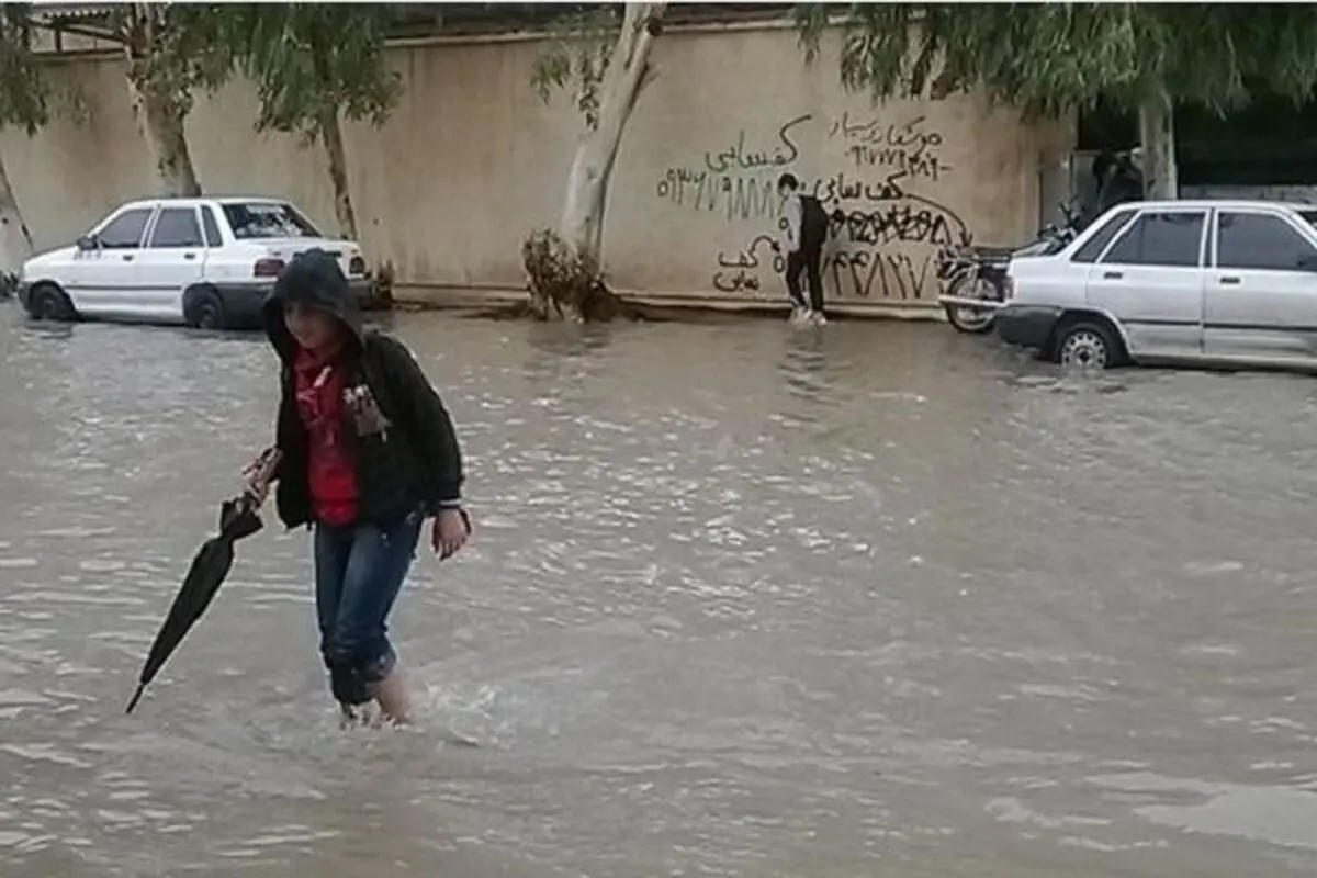 بارندگی های اخیر در بشاگرد خساراتی در پی نداشت