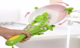 شستشوی ساده و عجیب ظروف به سبک ژاپنی ها + فیلم