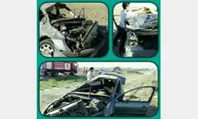 تصادف زنجیره ای خونین در مسیر مشهد- فریمان