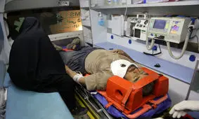 مقنی محبوس در چاه متروی قم نجات یافت