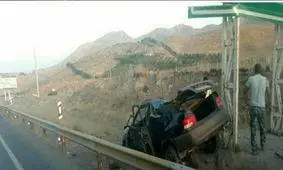 واژگونی پراید در محور دماوند فیروزکوه۴مصدوم ویک فوتی بر جای گذاشت