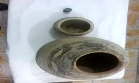 ۳ شی عتیقه با قدمت ۵ هزار سال در جیرفت کشف شد