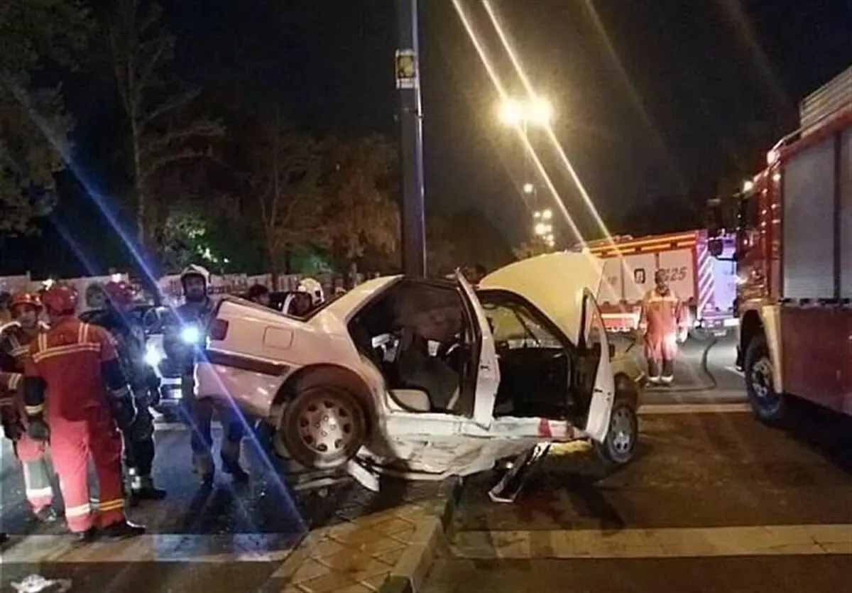 تشریح جزئیات پنج تصادف مرگبار در تهران
