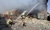  حریق سوله مواد پلاستیکی در جاده خاوران مهار شد/ مصدومیت یک آتش‌نشان