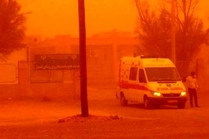 طوفان ۶۲۰ نفر را در سیستان راهی بیمارستان کرد