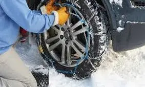 جریمه خودروهای بدون زنجیر چرخ/ ویدئو