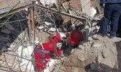 ریزش آوار ساختمان نیمه کاره در تبریز/ یک کارگر جان باخت